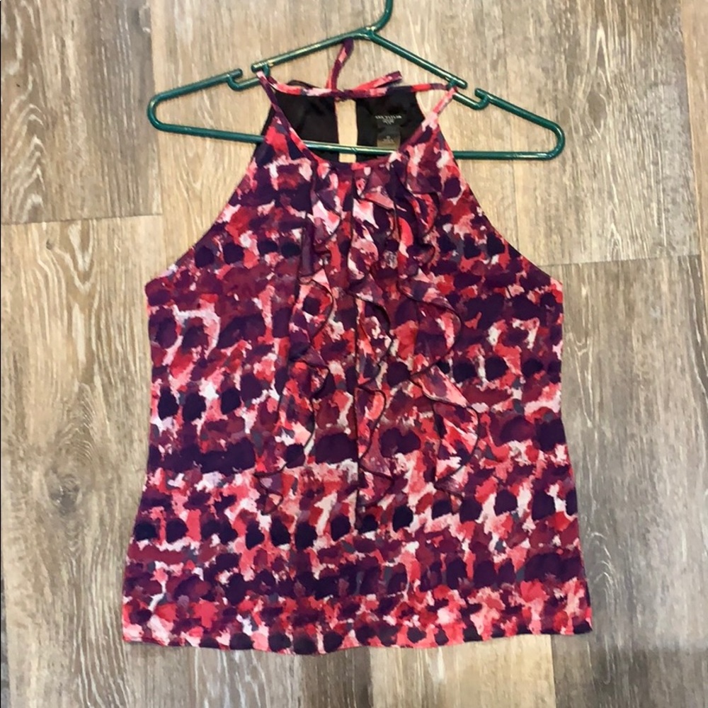 Ann Taylor Factory 0P Sleeveless Lined Top